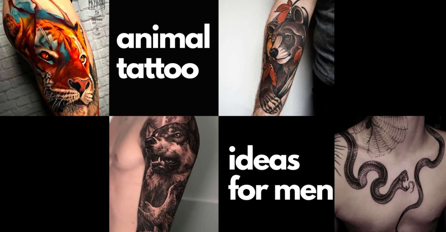 Wild And Rugged: Top Animal Tattoo Designs For Men