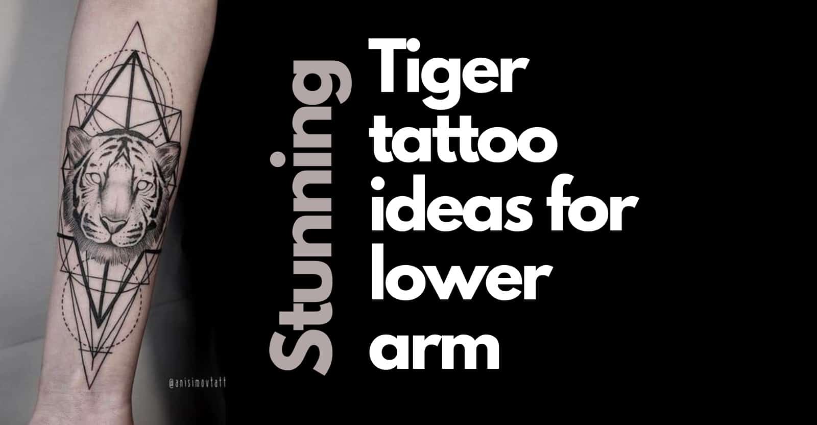 lower arm tiger tattoodesigns