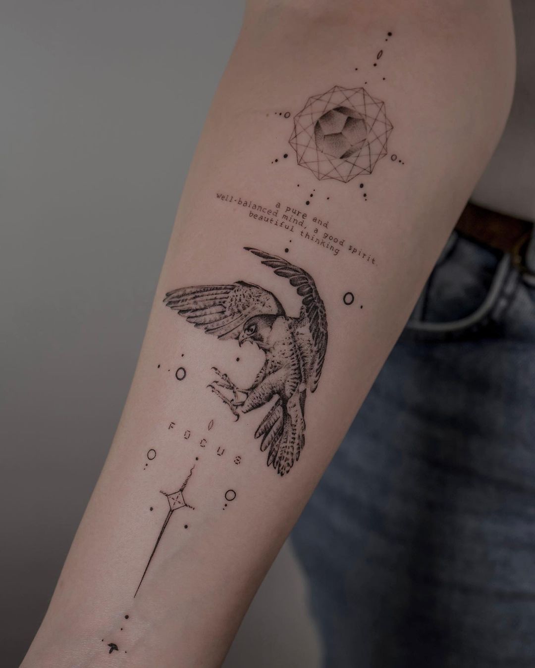 Bald eagle tattoo by artes.ttt