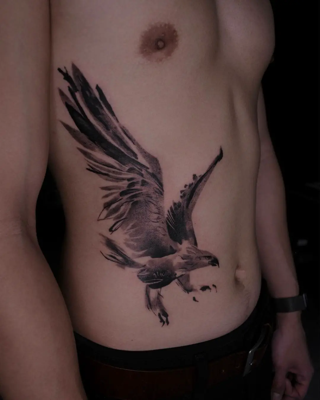 Bald eagle tattoo by vocozun