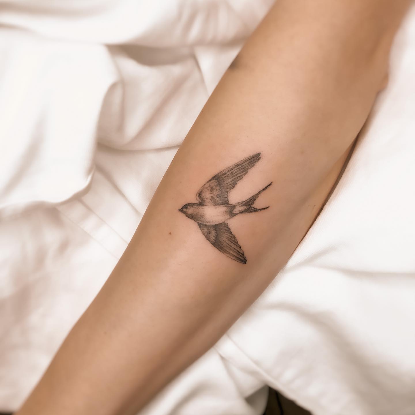 Bird tattoo by inkoma.tattoo