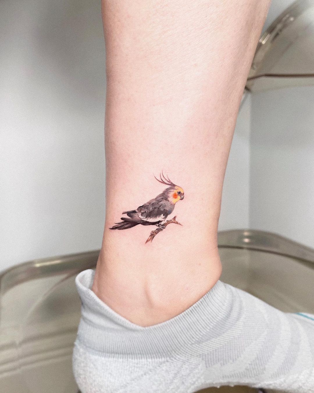 Bird tattoo for women by tattooist yeye