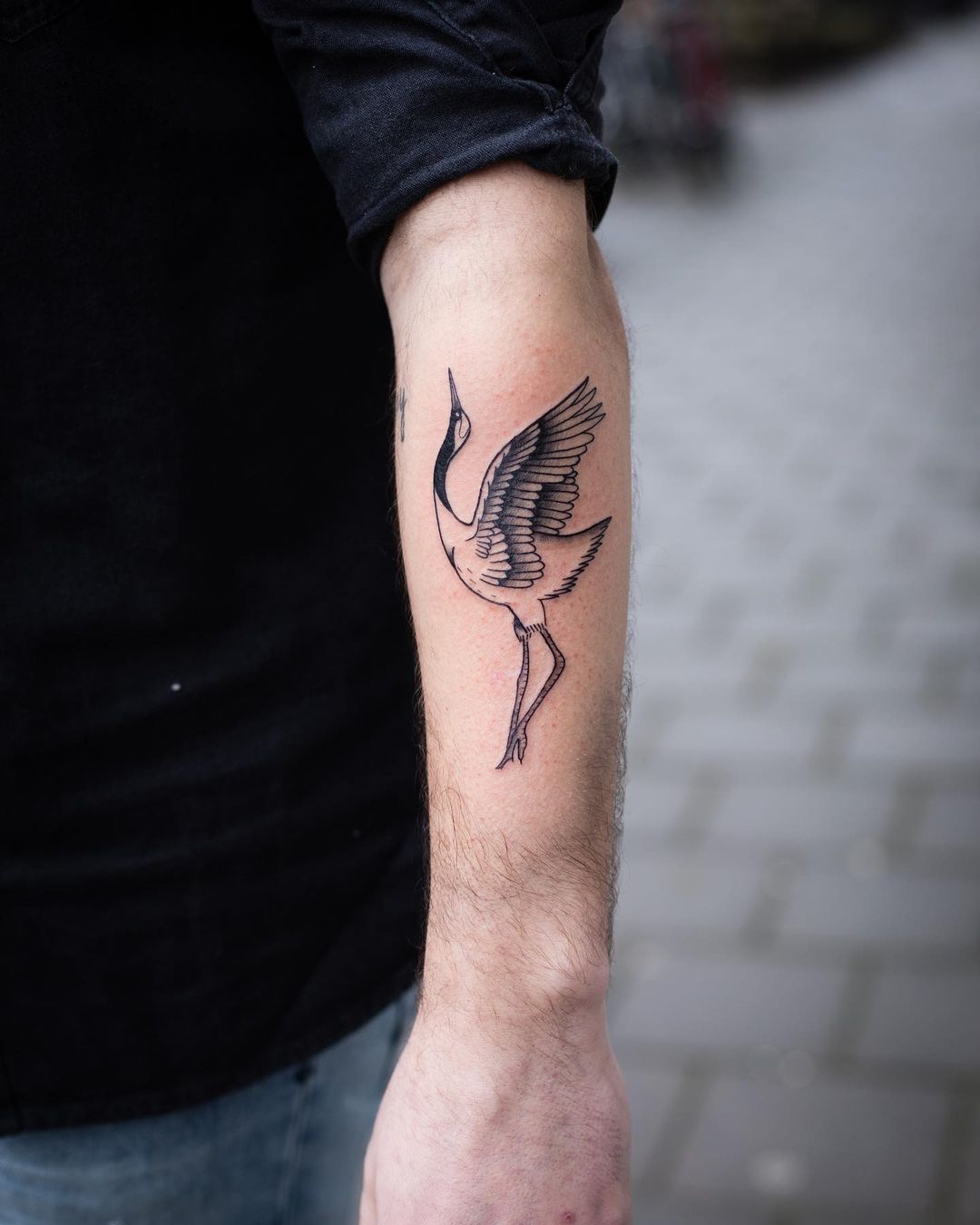 Bird tattoos for men by annemariedekkertattoo