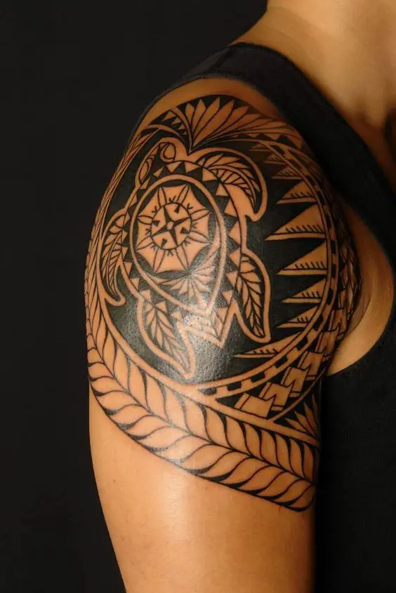 Celtic turtle tattoo 1
