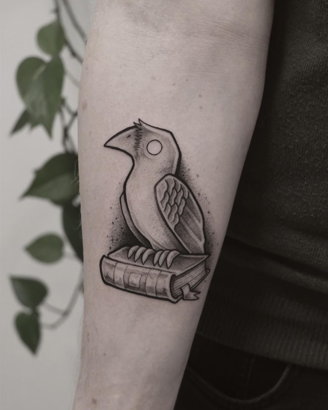 Crow tattoo by winkrot