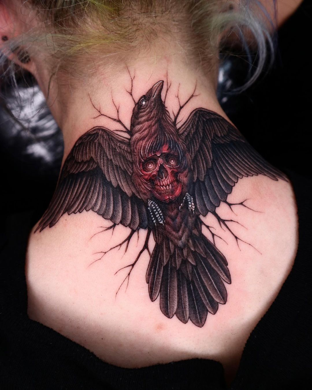 Got to do this super fun dead raven today for @astabley Had a blast with  this and would love to do more! Robplante239@gmail.com for… | Instagram