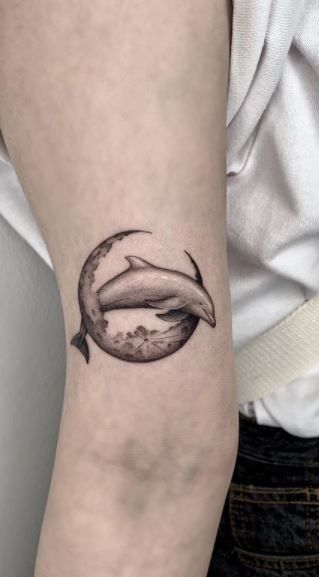 Dolphin tattoo 3