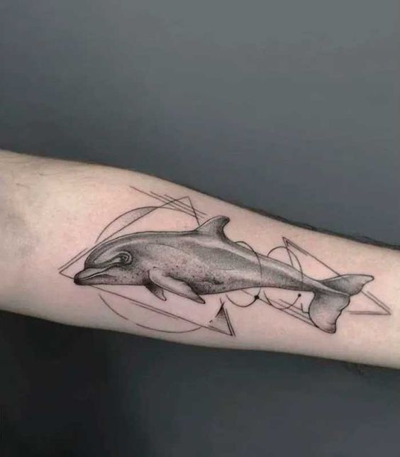 Dolphin tattoo 4