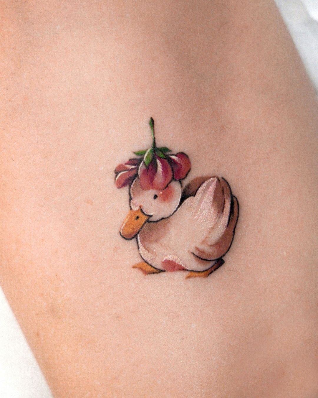 Duck tattoos by eden tattoo