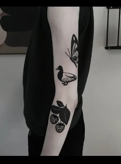 Duck tattoos by nem il
