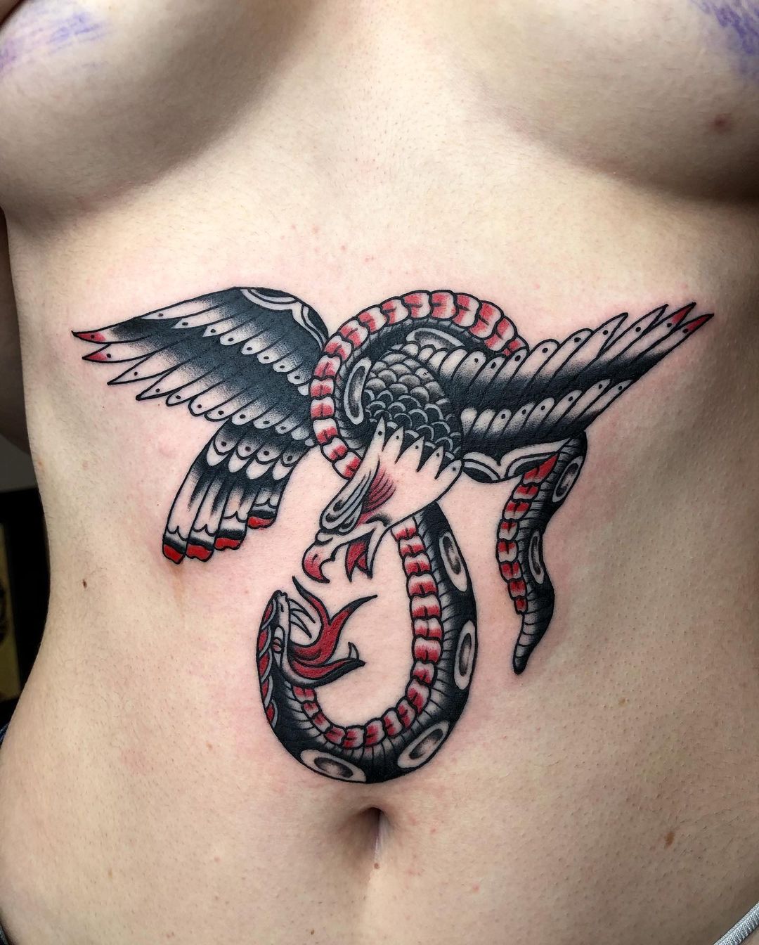 Eagle Traditional tattoo by idle monio