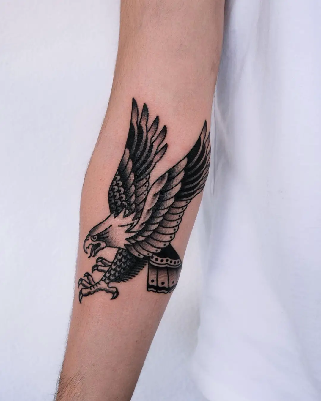 Eagle tattoo by lejla tattoo