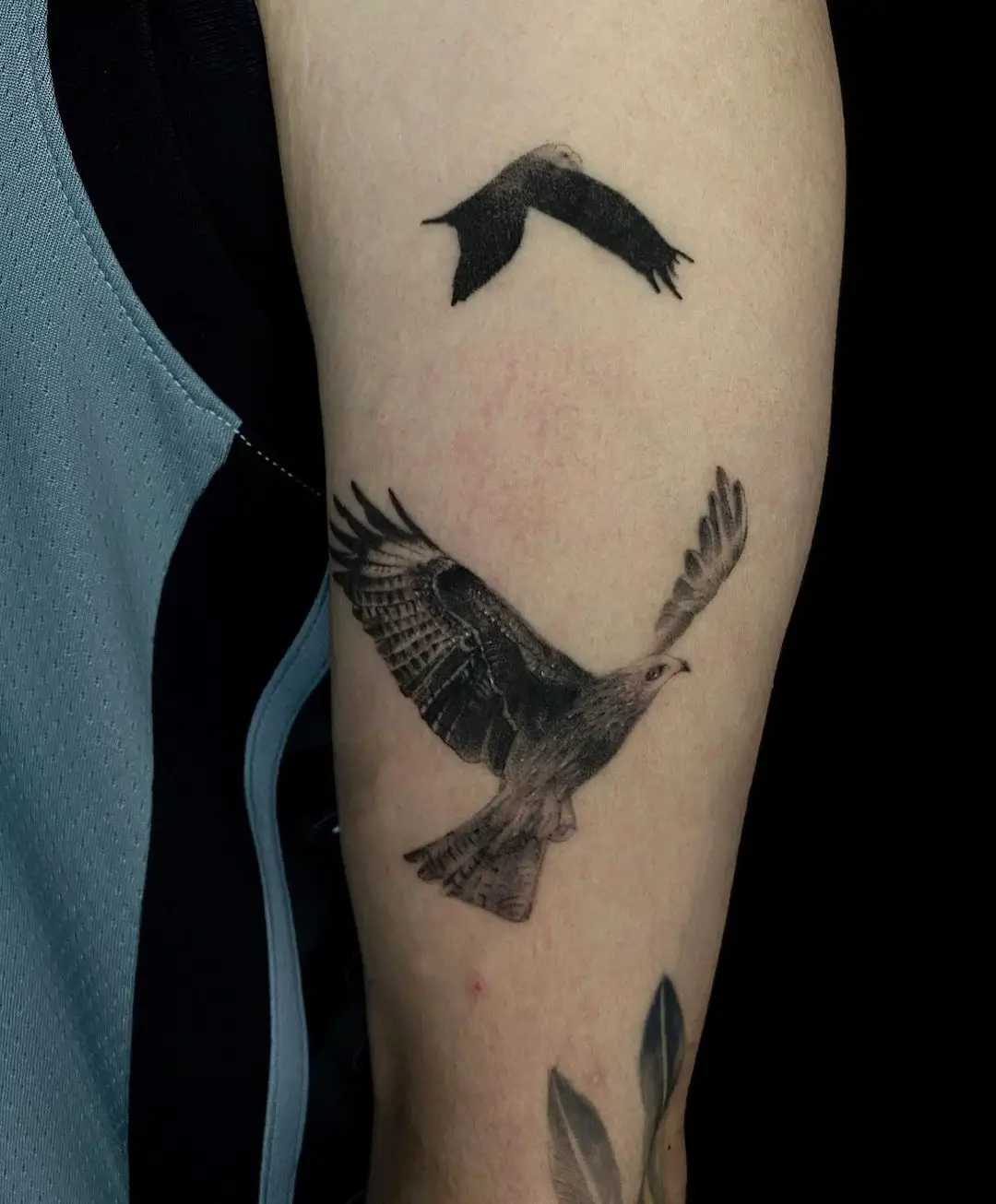 Eagle tattoo for women by y2o ink
