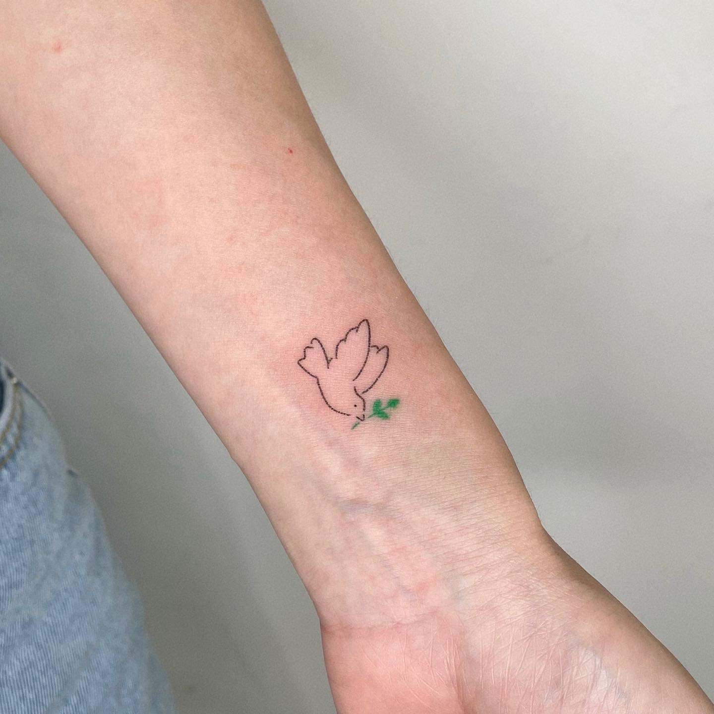 Little bird tattoo by rieul tt