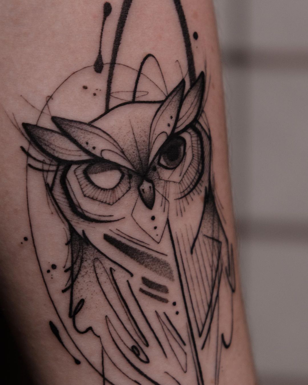 Owl tattoos by julietamaytattoo