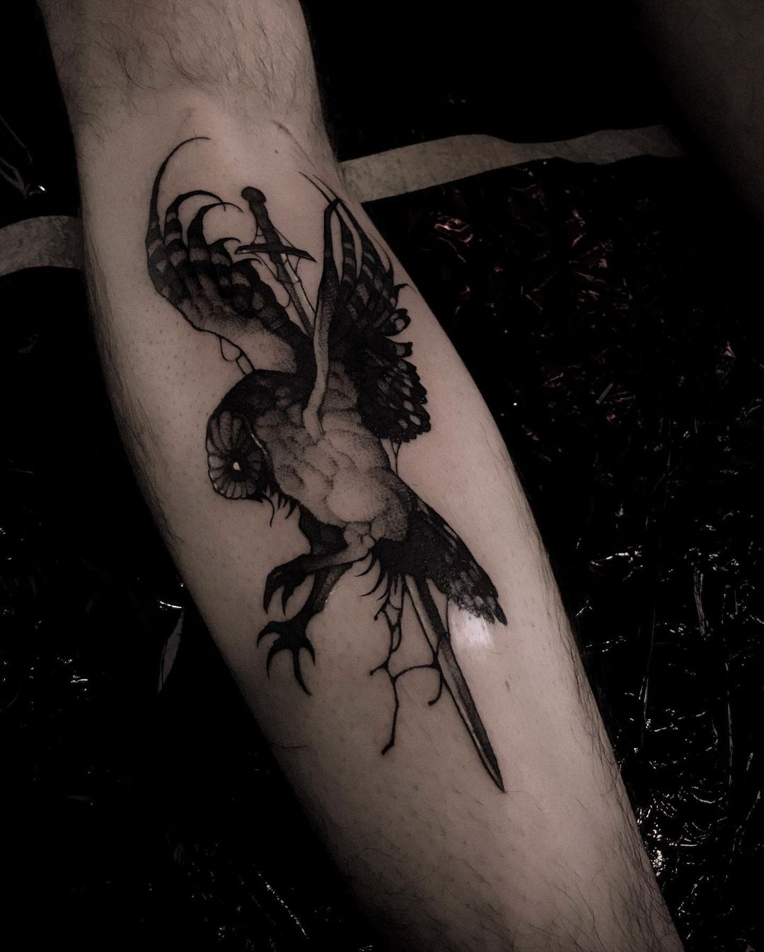 Owl tattoos by pracownia.tattoo