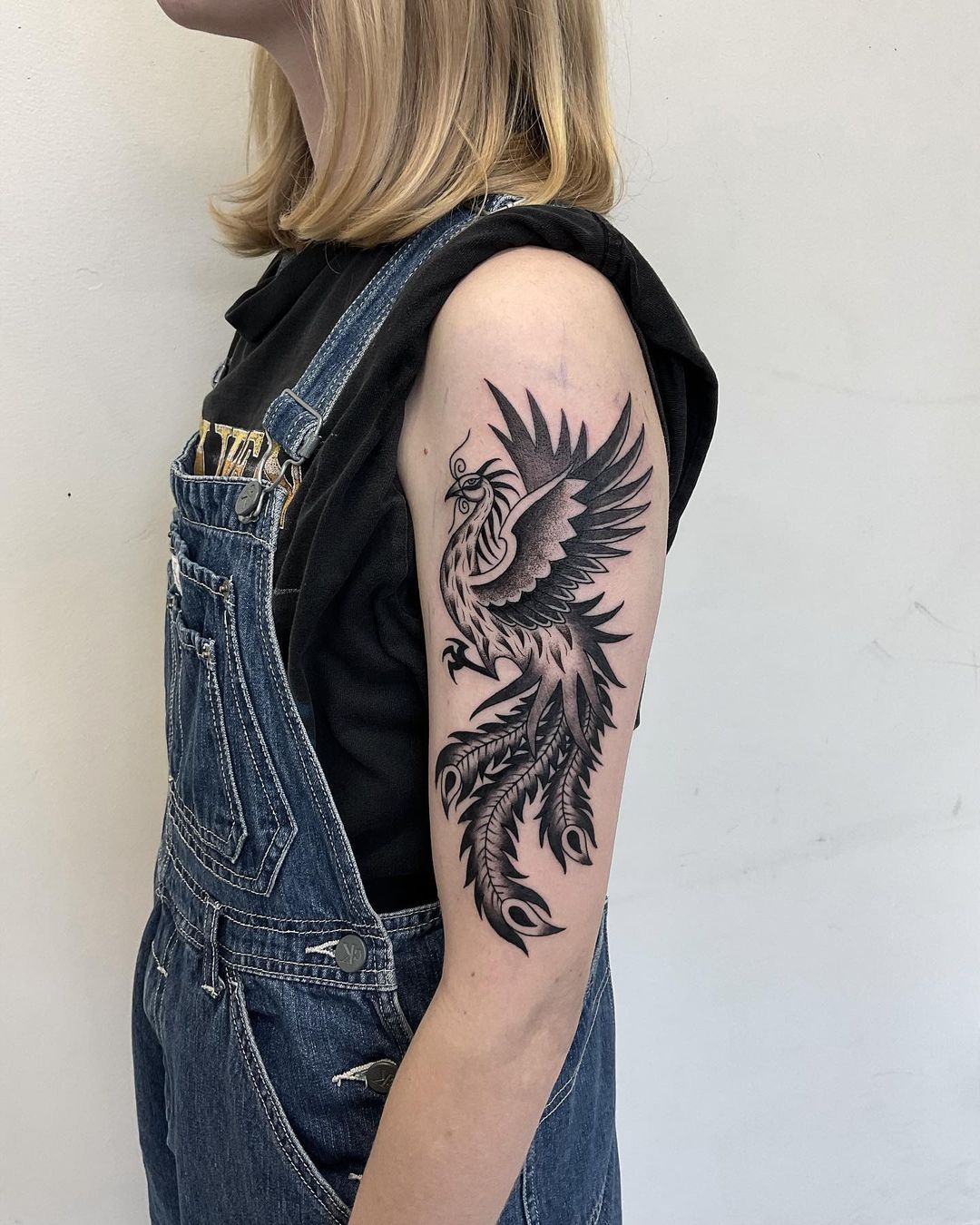 Peacock tattoo by anspham