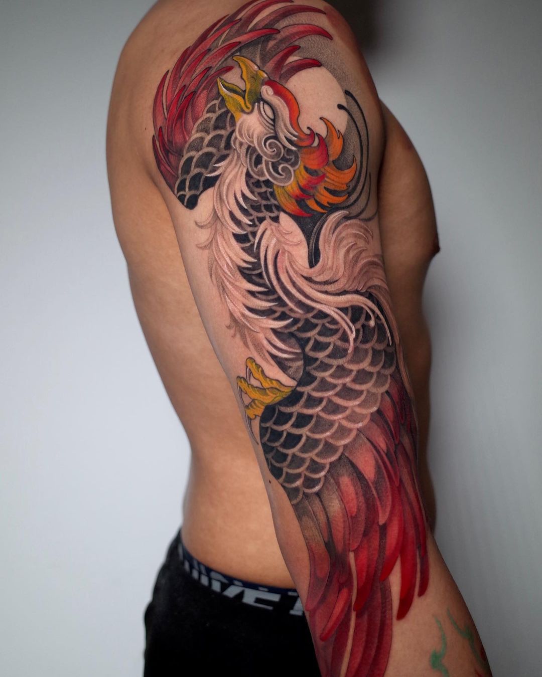 Phoenix tattoo by hoch tattoo