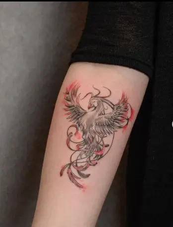 Phoenix tattoo by maishmaidan