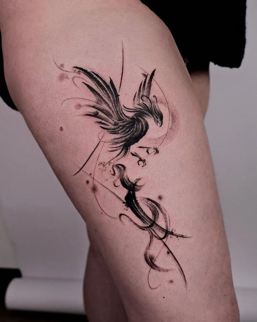 Phoenix tattoo for women by hood.seven