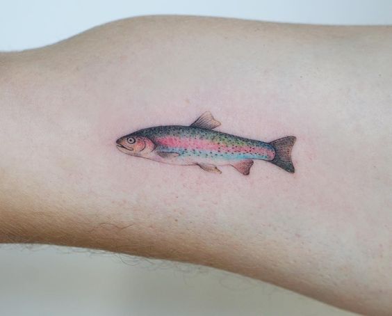Rainbow Trout tattoo 1