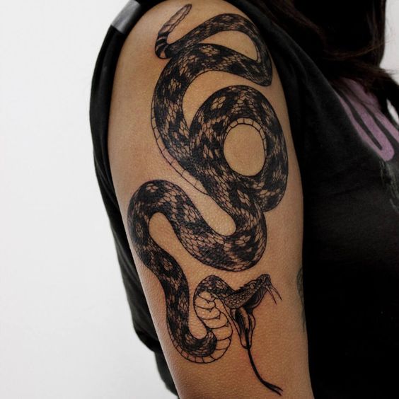 Rattle snake tattoo1