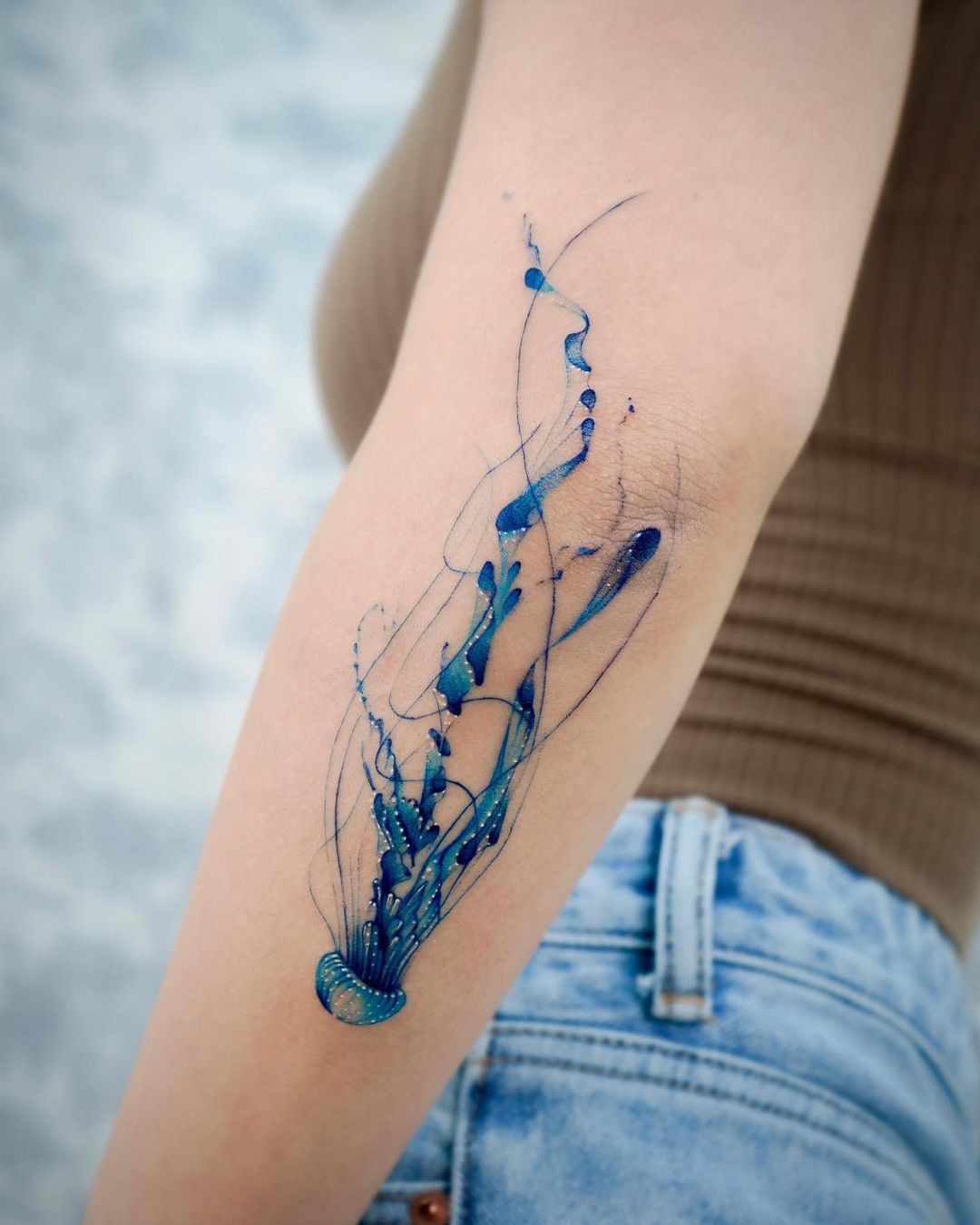 Jellyfish tattoo by Haylo: TattooNOW