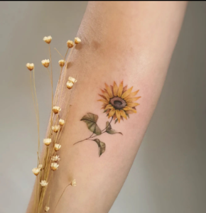 Reimagining Sunflower Tattoos For A Feminine Expression