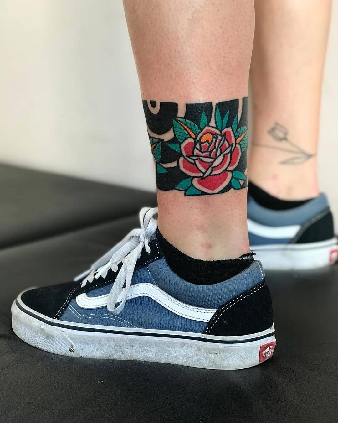 Rose tattoo by oldschooltattz