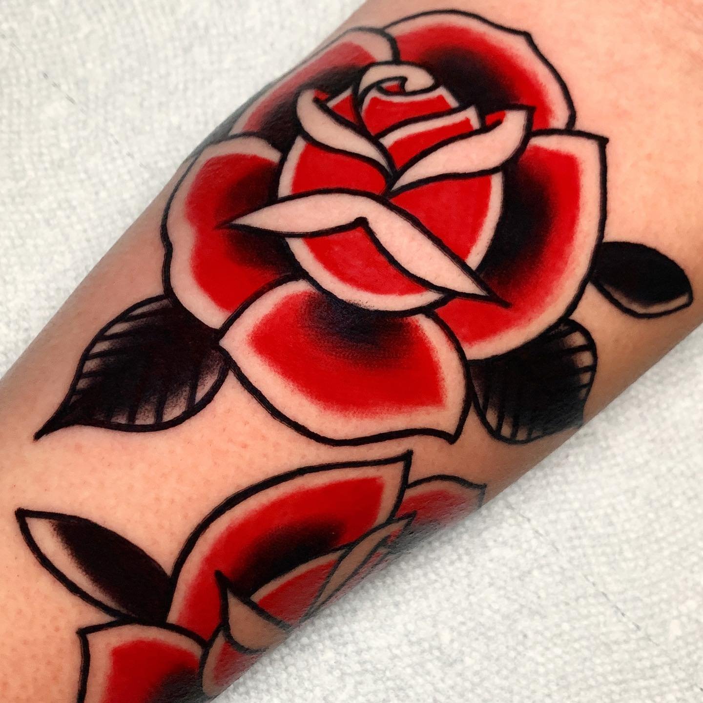 Rose tattoo by ricky mo