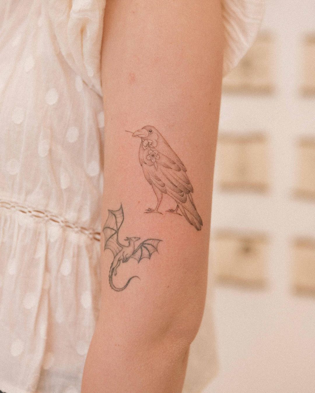 21 Crow Tattoo Design Ideas to Inspire You  Inkspired Magazine