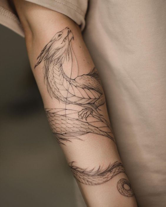 Dragon Tattoos For Men To Unleash Your Inner Strength : Explore Breathtaking Ideas