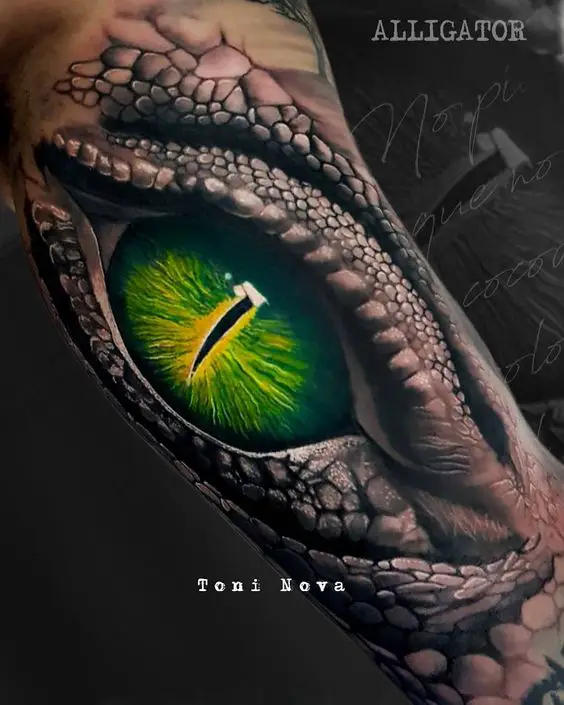 Snake eye tattoo 2