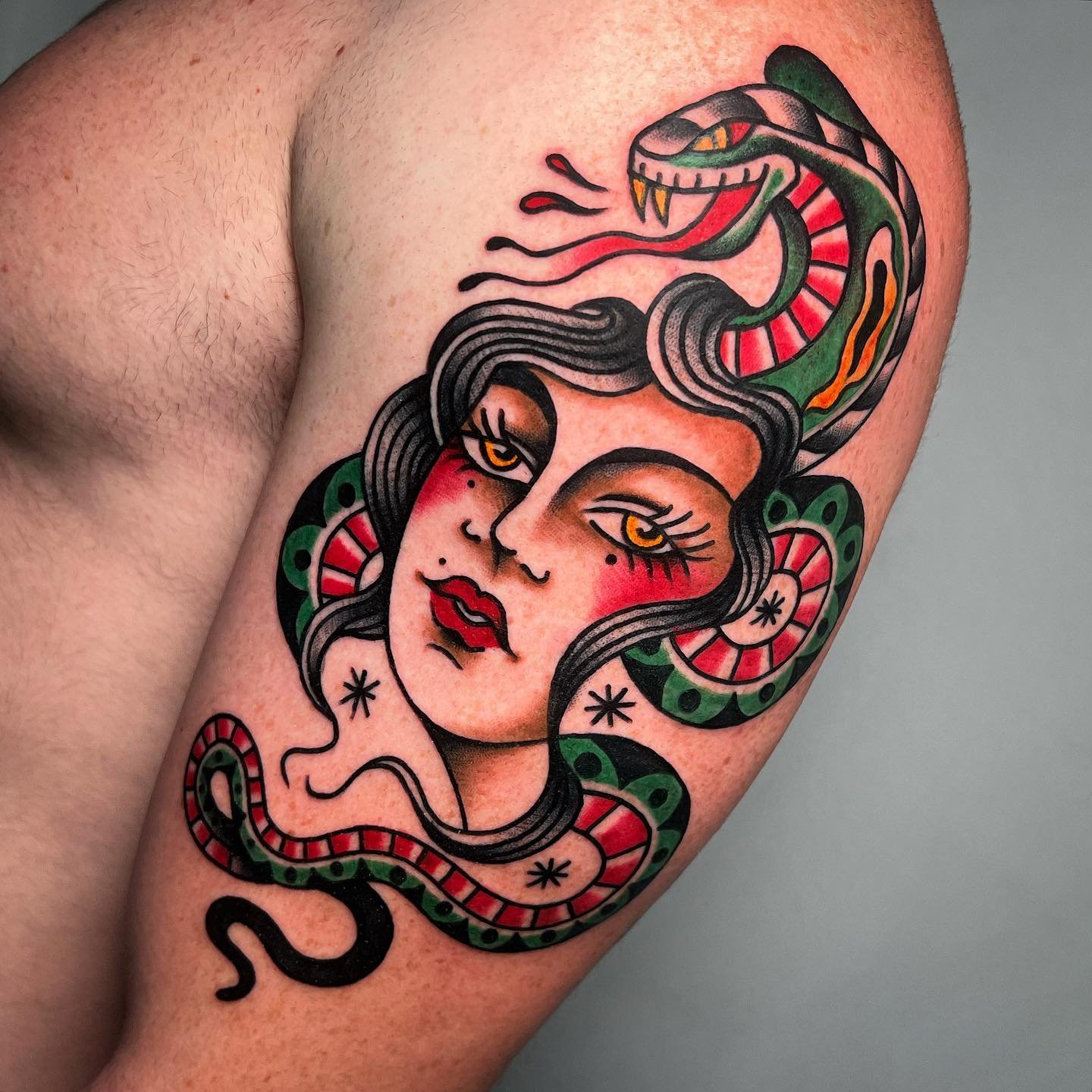 Snake tattoo by