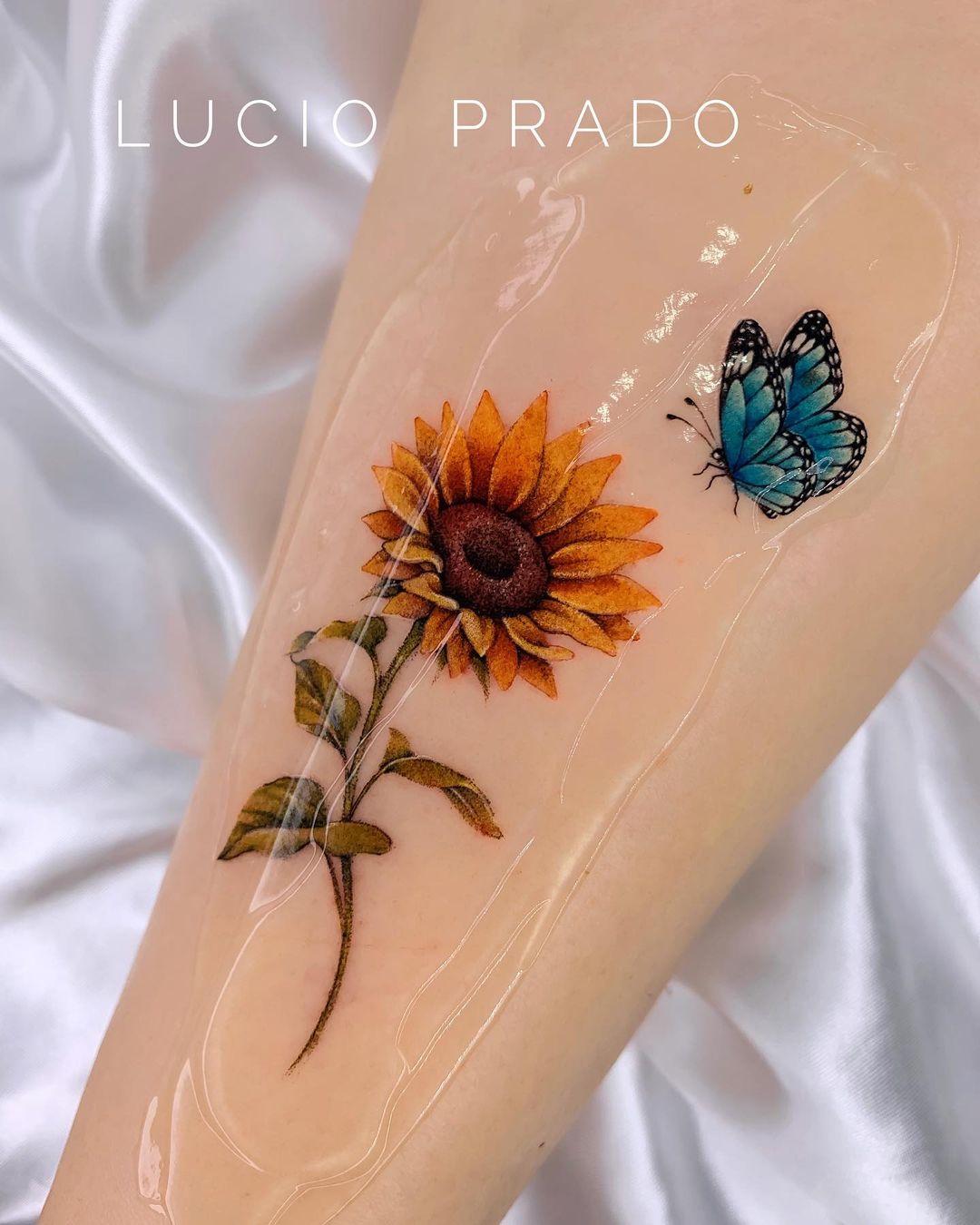 Top more than 72 sunflower and butterfly tattoo super hot  thtantai2