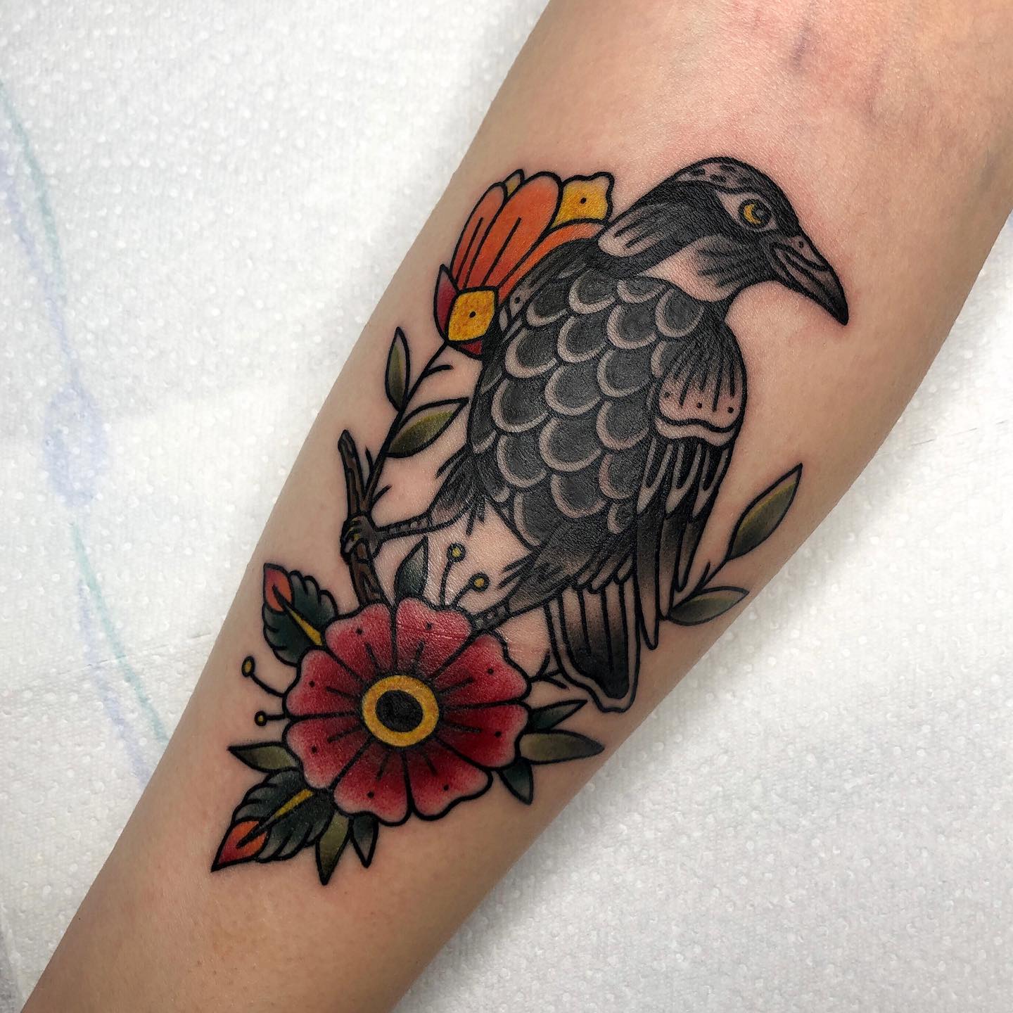 Update more than 82 raven traditional tattoo best  thtantai2