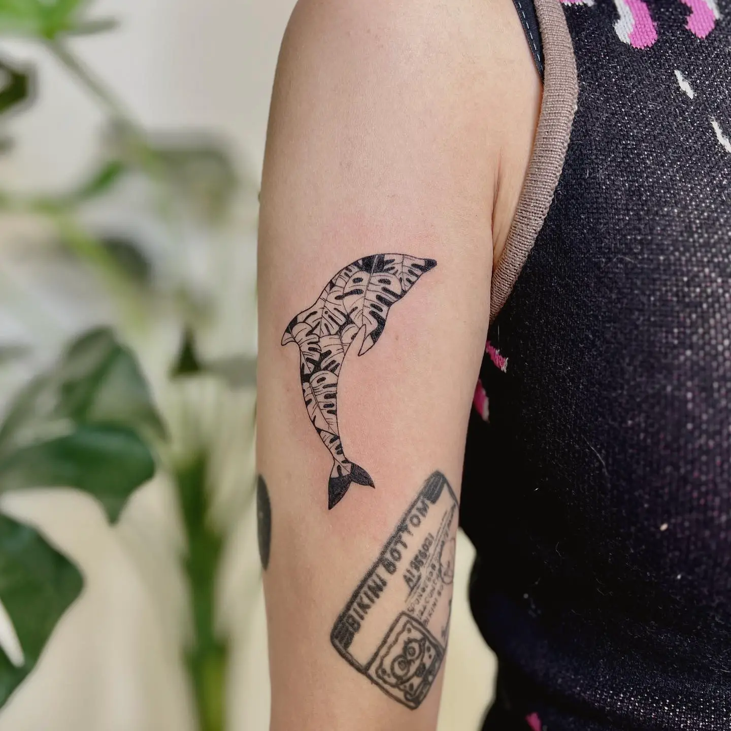Tribal dolphin tattoo by heizy tattoo