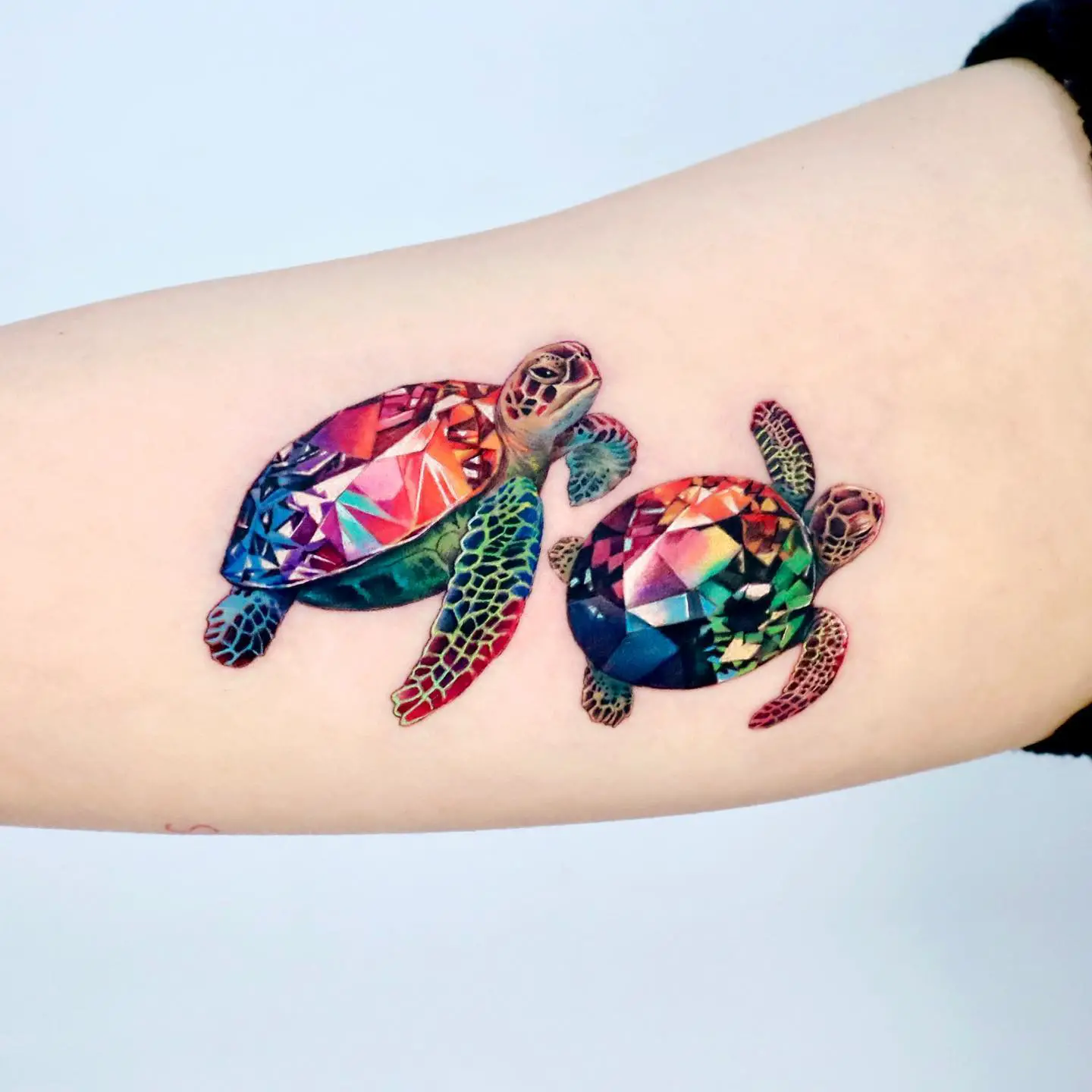 Turtle tattoo for men by non lee ink
