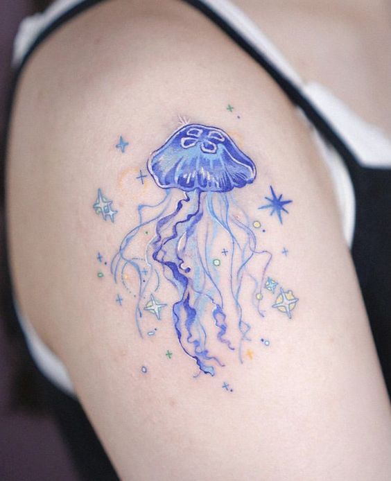 Jellyfish Tattoos Exploring the Beauty and Symbolism
