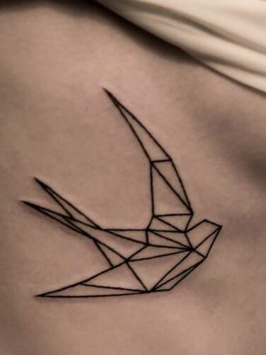 geometric bird tattoo2 edited