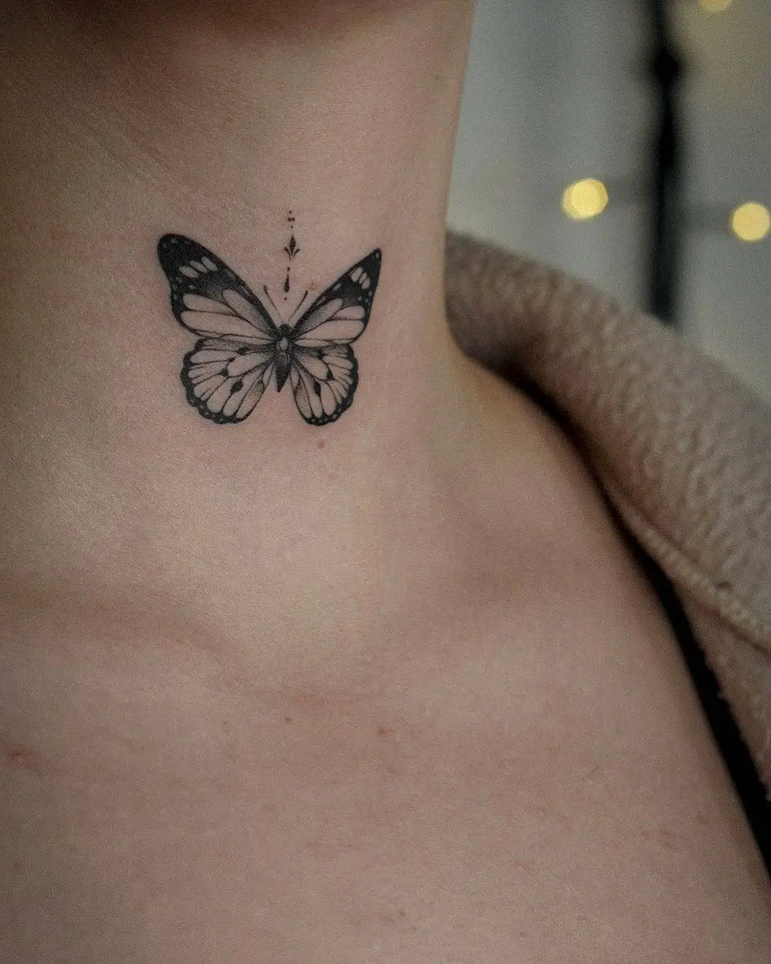 Butterfly tattoos for men by flow the needle