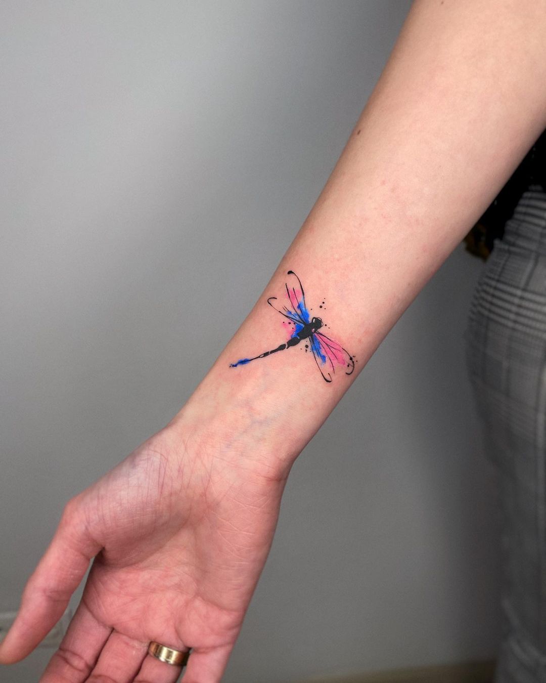 Draonfly tattoos by moni lien pham