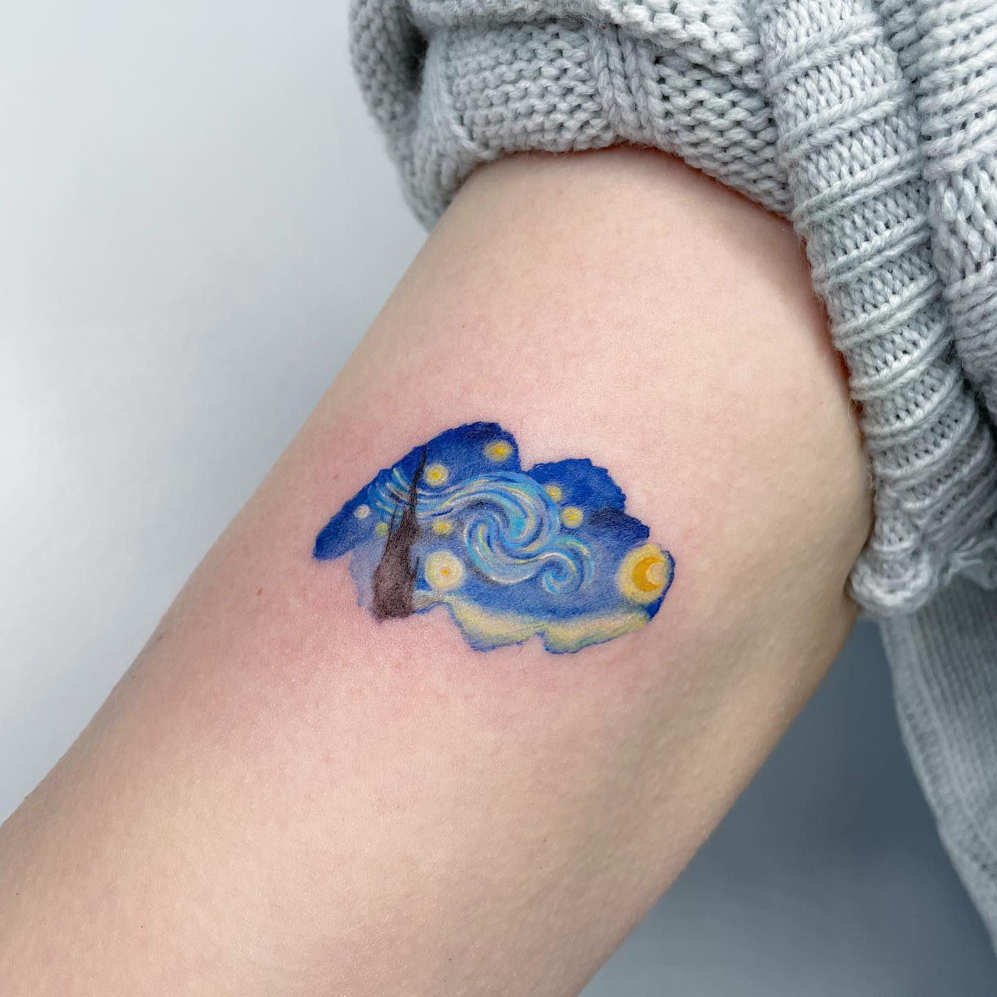 Mini tattoos by plastic tattoo