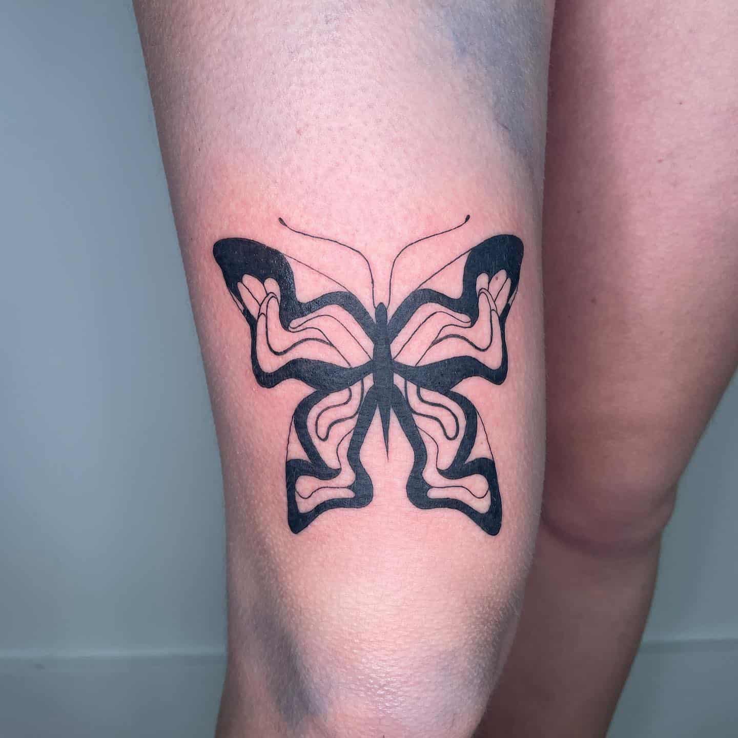 Unique butterfly tattoo by carlyjordyn.ttt