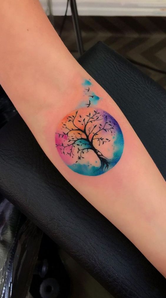 tree tattoo 2