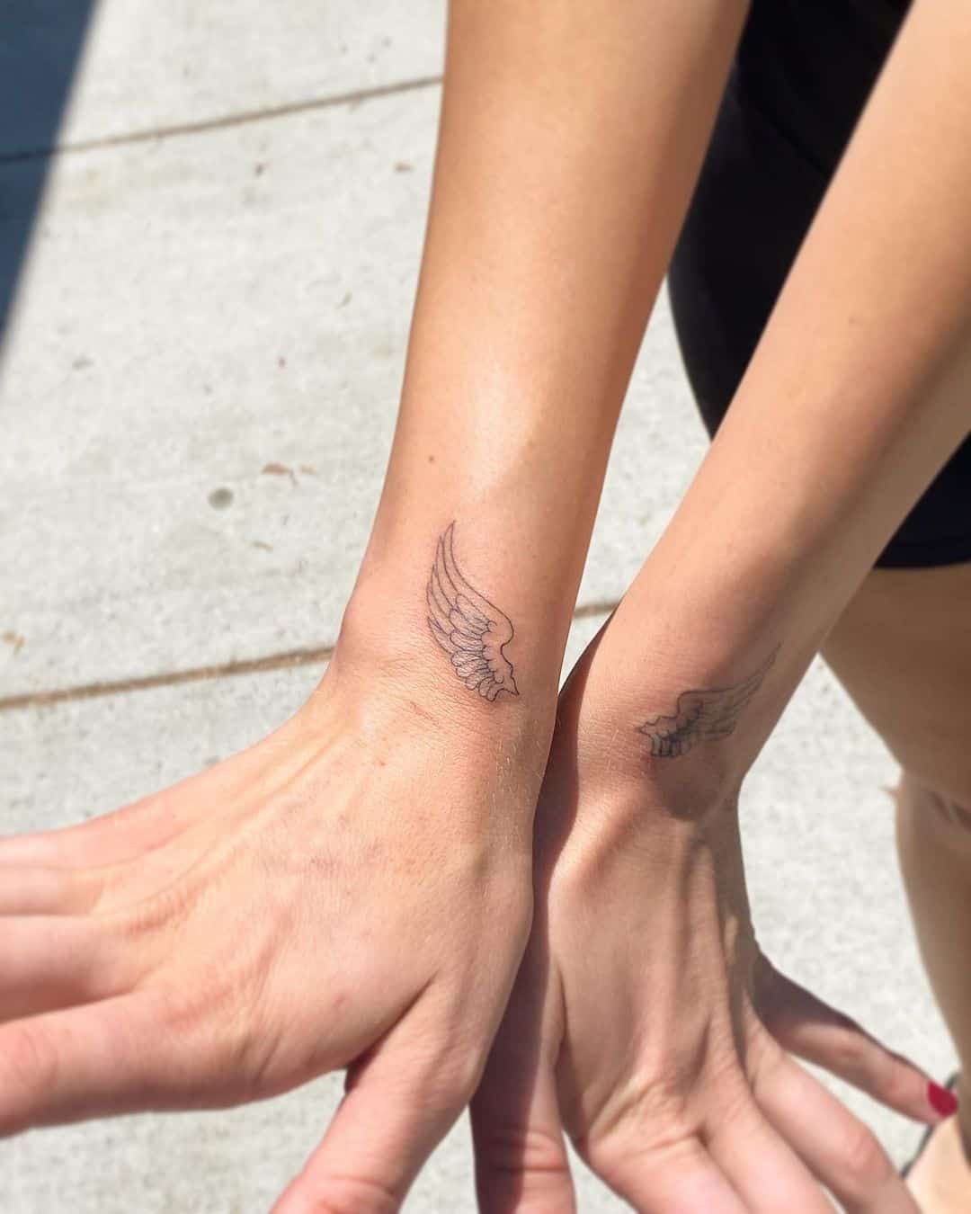 Angel wings tattoo by softfury