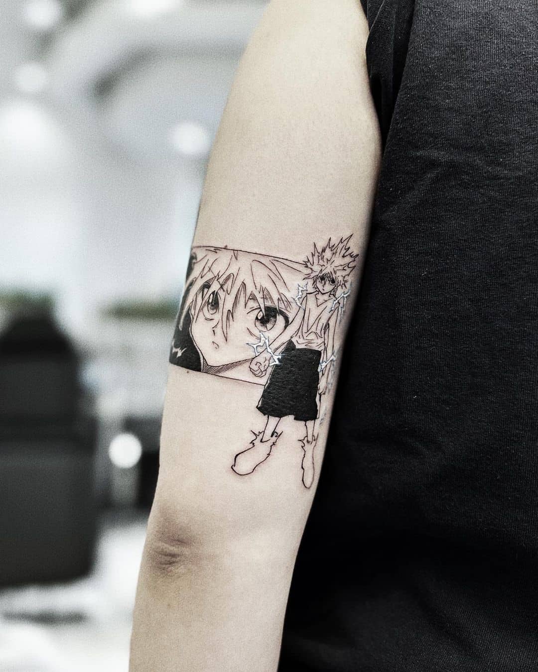 Anime Tattoo by supa way tatt