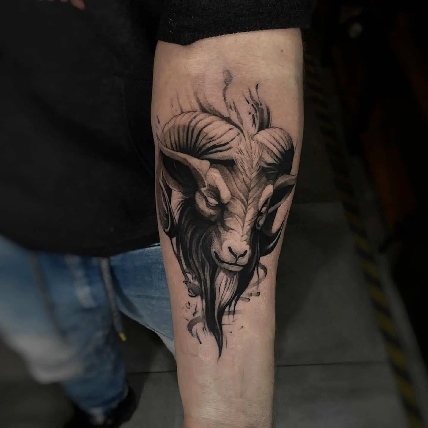 Aries tattoo by frost tattoo