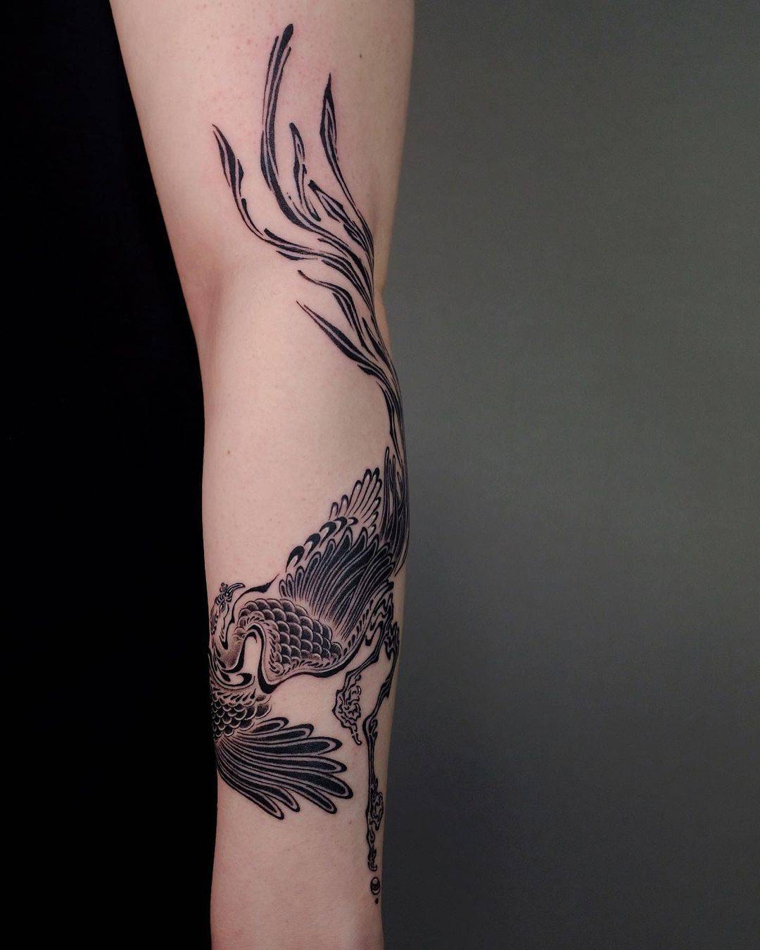 Arm tattoo design by xiaolun tatt 2