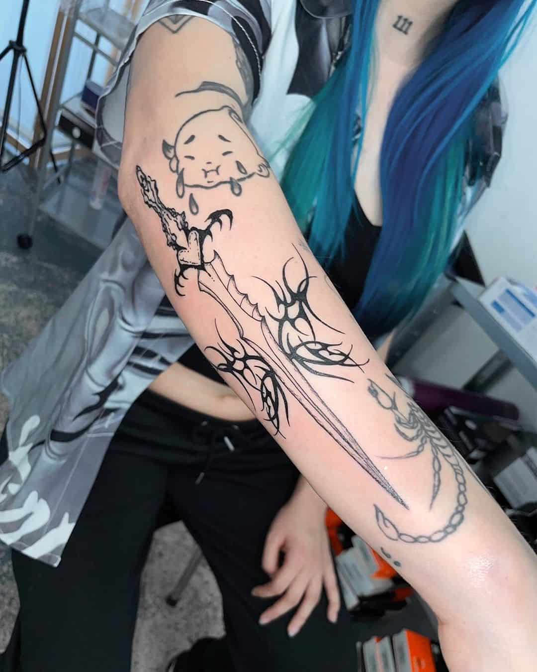 Arm tattoo desin by armin.stanu